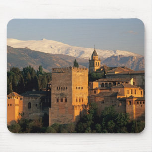 Alhambra; Granada; Andaslusia, Spain, Sierra Mouse Pad