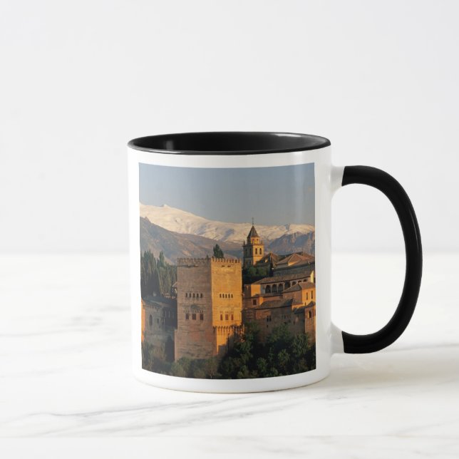 Alhambra; Granada; Andaslusia, Spain, Sierra Mug (Right)