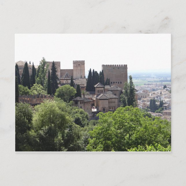 Alhambra, Granada Spain Postcard (Front)