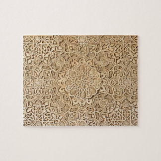 Alhambra pattern jigsaw puzzle
