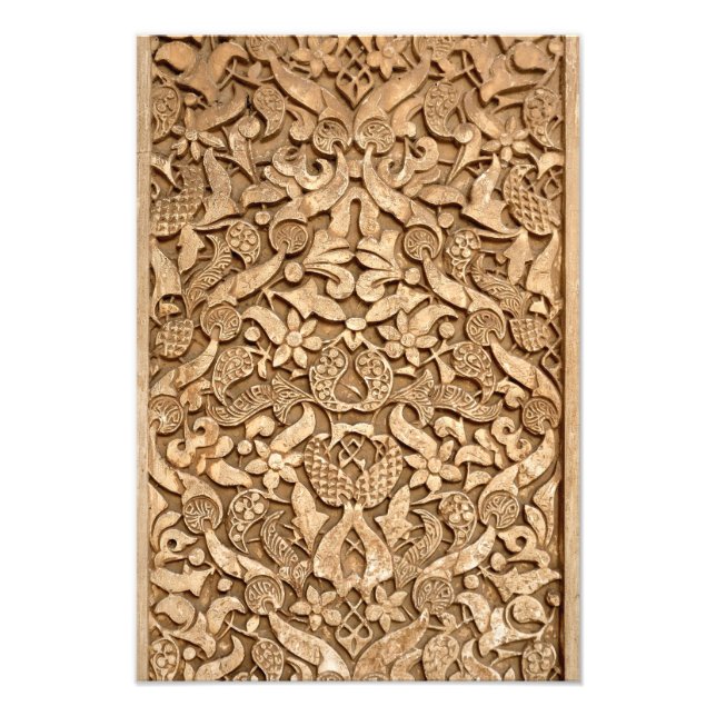 Alhambra pattern photo print (Front)