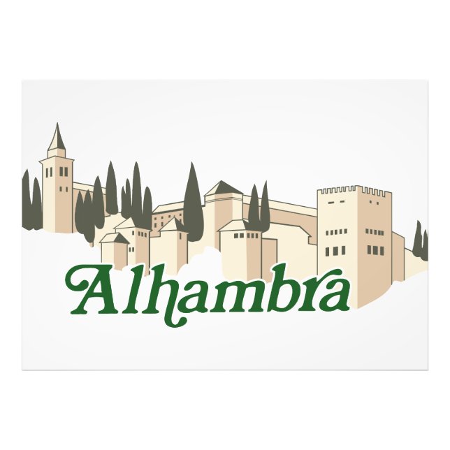 Alhambra Photo Print (Front)