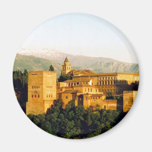 alhambra spain magnet