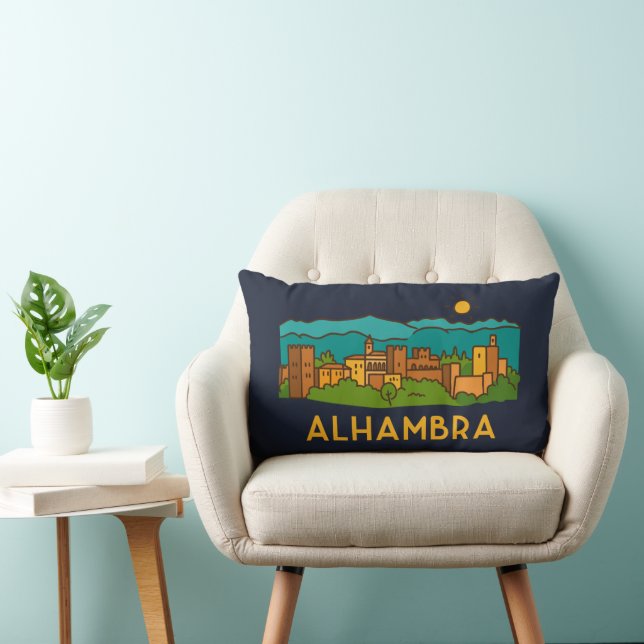 Alhambra Sunset 2 Lumbar Cushion (Chair)