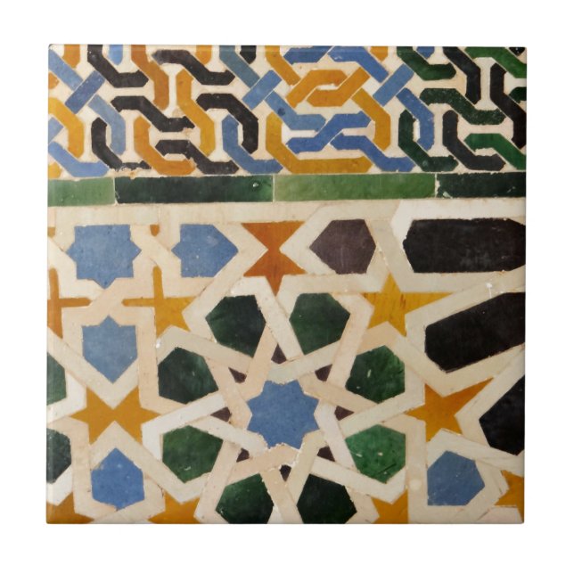 Alhambra Wall Tile #3 (Front)