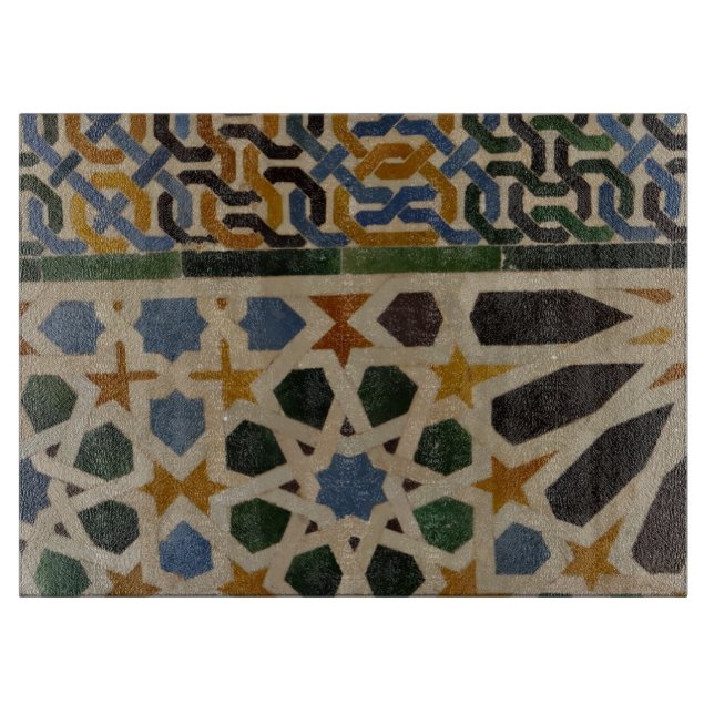 Alhambra Wall Tile #3 Cutting Board (Front)