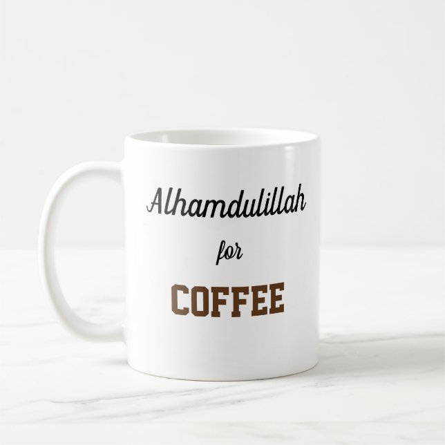 Alhamdulillah for Coffee Mug (Left)