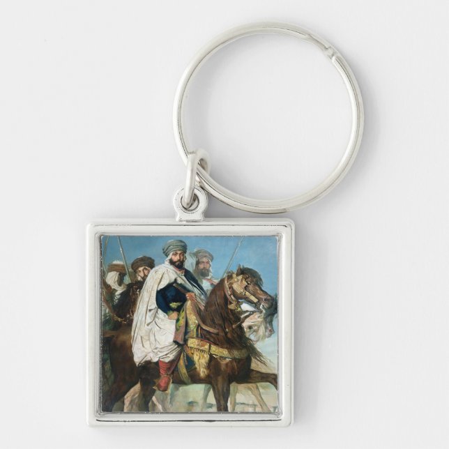 Ali Ben Ahmed, the Last Caliph of Constantine Key Ring (Front)