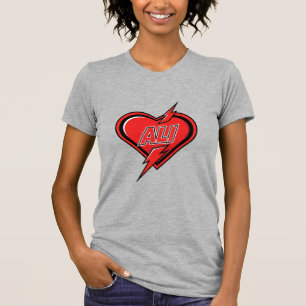 Ali Comic Pop Art Heart Name T-Shirt
