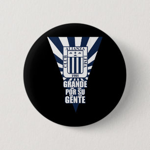 Alianza Lima Peru Soccer Pride Design For True Fan 6 Cm Round Badge