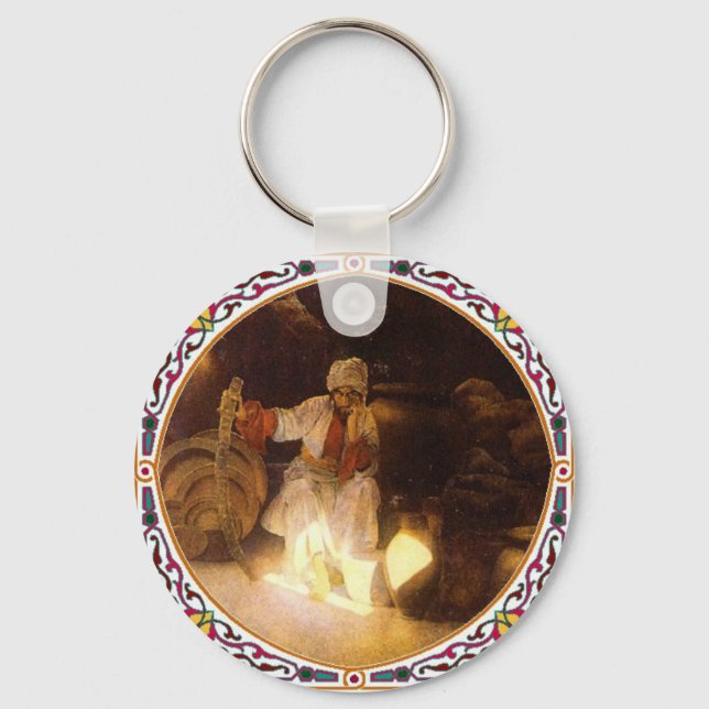AliBaba And The Forty Thieves Key Ring (Front)