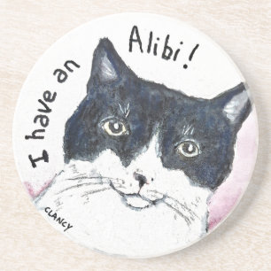 Alibi stone coaster