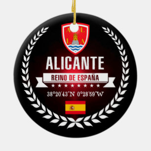 Alicante Ceramic Tree Decoration