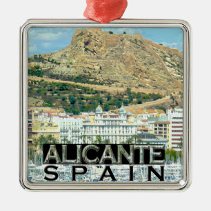 Alicante Metal Tree Decoration