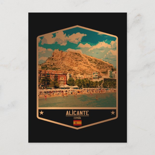 Alicante Postcard (Front)