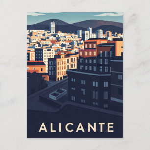 Alicante Spain Postcard
