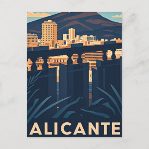 Alicante Spain Postcard