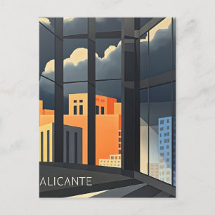 Alicante Spain  Postcard
