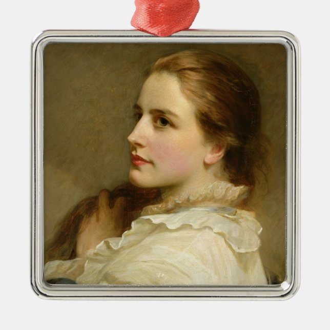 Alice, 1877 metal tree decoration (Front)