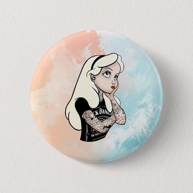 Alice 6 Cm Round Badge (Front)
