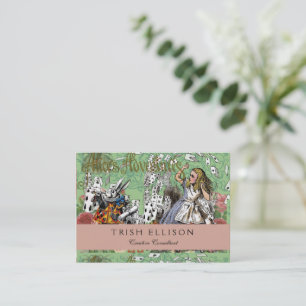 alice adventure cards wonderland hatter rabbit 