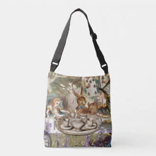 Alice Adventures Classic Wonderland Tea Party Crossbody Bag