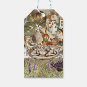 Alice Adventures Classic Wonderland Tea Party Gift Tags