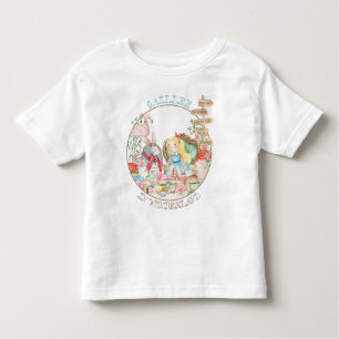 Alice Adventures in Woderland Birthday Tea Party Toddler T-Shirt
