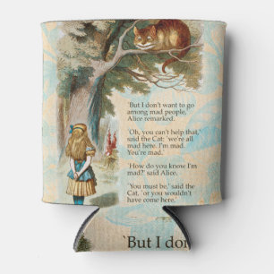 Alice Adventures in Wonderland Cheshire Cat Can Cooler