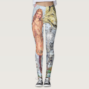 Alice Adventures in Wonderland Classic Rackham Leggings
