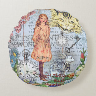 Alice Adventures in Wonderland Classic Rackham Round Cushion