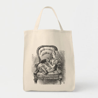 Alice and cat Tote
