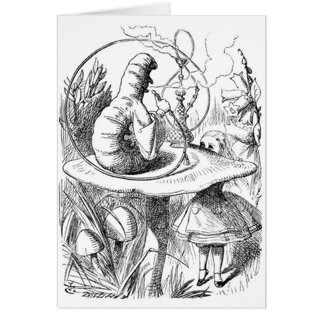 Alice and the Caterpillar (Front)
