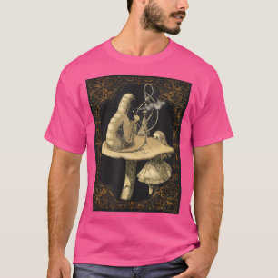 Alice and The Caterpillar Alice in Wonderland Tshi T-Shirt