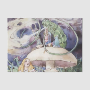 “Alice and the Caterpillar” by Alice B Woodward Tissue Paper