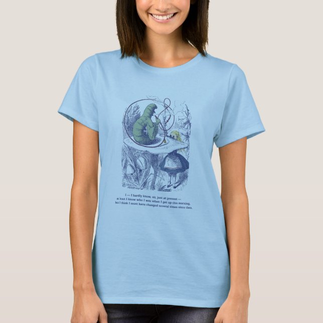 Alice and the Caterpillar Women's Tee (Front)
