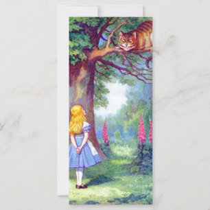 Alice and the Cheshire Cat Full Colour