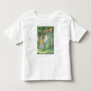 Alice and the Cheshire Cat Toddler T-Shirt