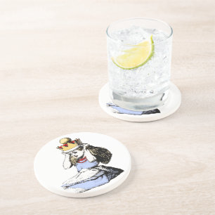 Alice and the Crown 1 Coaster