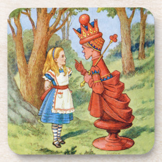 Alice and the Red Queen in Wonderland Coaster