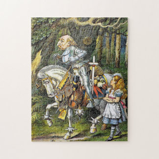 Alice and the White Knight Jigsaw Puzzle