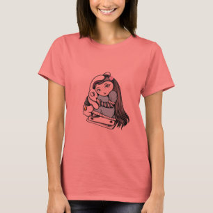 Alice and the White Rabbit T-Shirt
