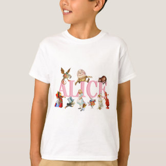 Alice and Wonderland and Friends. T-Shirt