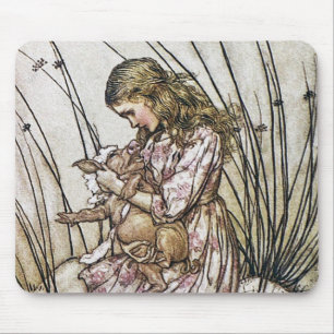 Alice and Wonderland - Pig & Pepper by Rackham Mouse Pad