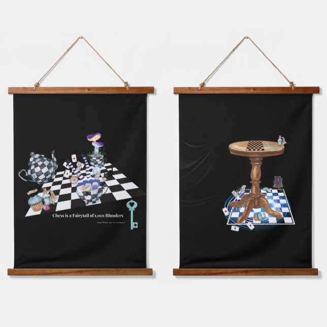 Alice and Wonderland Wall Tapestry Art Décor (Double)