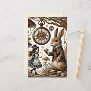 alice aventures in wonderland white rabbit