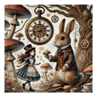 alice aventures in wonderland white rabbit