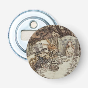Alice Birthday Unbirthday Rabbit Hatter Party Bottle Opener