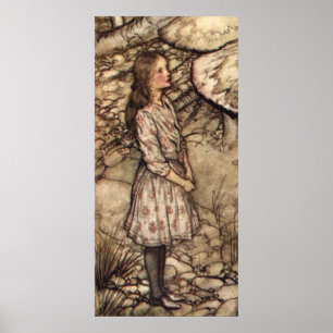 Alice by Arthur Rackham Poster