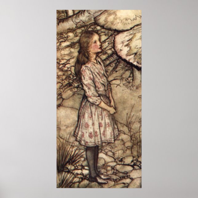 Alice by Arthur Rackham Poster (Front)